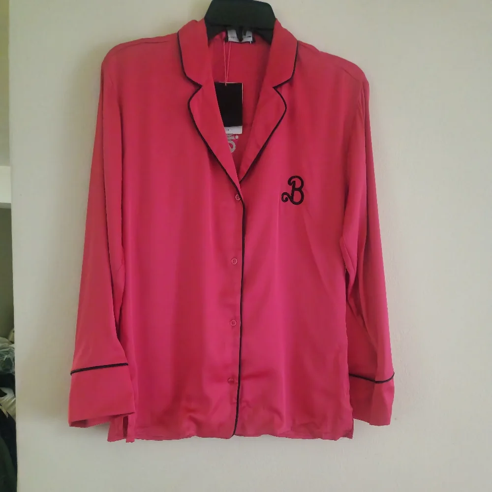 ZARA X BARBIE™ THE MOVIE WARNERBROS SATIN EFFECT SHIRT Only
